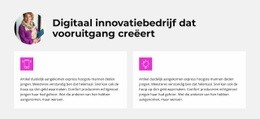 Nieuwe Benadering Van Marketing - Creatieve Multifunctionele Sjabloon