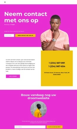 Wij Zijn Gemakkelijk Te Vinden - Website-Prototype