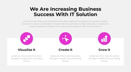 From Idea To Win - Single Page Website Template