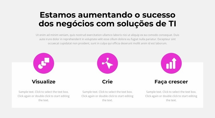 Da ideia à vitória Design do site