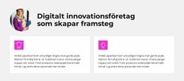 Nytt Förhållningssätt Till Marknadsföring - Kreativ Multifunktionsmall