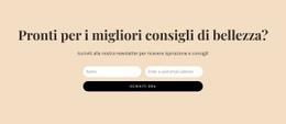 Creatore Di Siti Web Per Consigli Di Bellezza Segreti