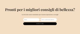 Consigli Di Bellezza Segreti - Design Professionale Personalizzabile