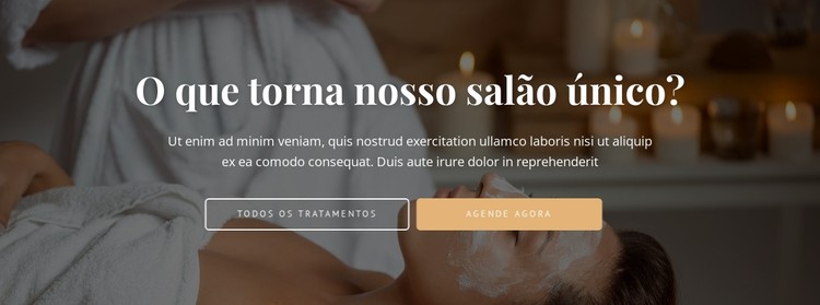 Encontre o seu tratamento Template CSS