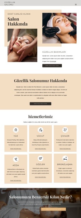 Güzellik Ve Estetik Tedaviler Wordpress Teması