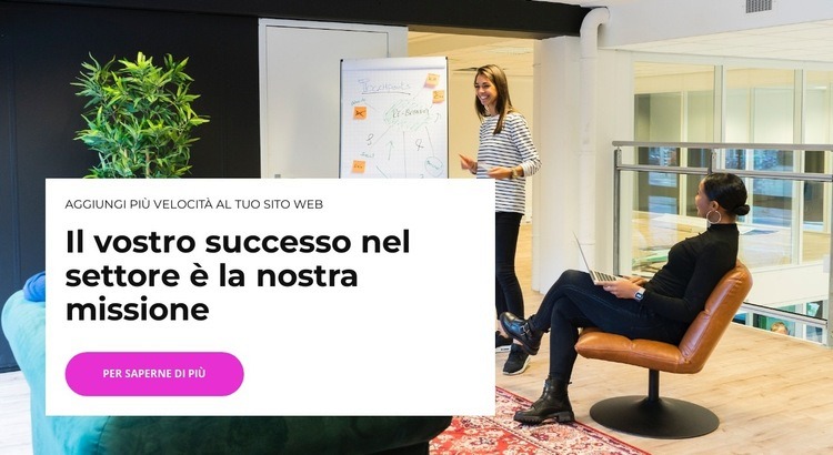 Avvicinati con l'anima Mockup del sito web