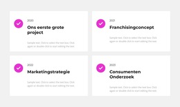 Statistieken Voor 4 Jaar - Gratis Websitesjabloon