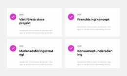 Statistik För 4 År - Mall För Webbutveckling