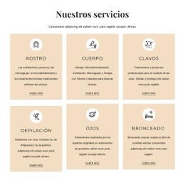 CSS Gratuito Para Tratamientos De Estetica