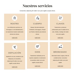 Tratamientos De Estetica - Sitio Web De Comercio Electrónico