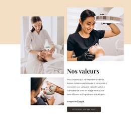 Bienvenue Au Salon De Beauté - Modèle HTML5 Réactif