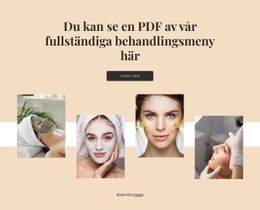 Fullständig Behandlingsmeny