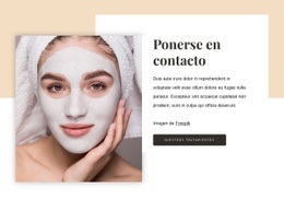 Impresionante Diseño De Sitio Web Para Realizamos Un Exhaustivo Análisis De La Piel.