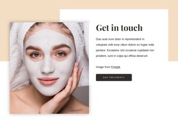 We Provide A Thorough Skin Analysis - Basic HTML Template