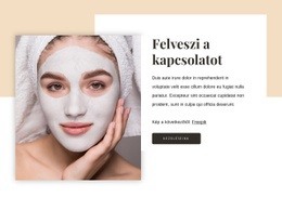 Alapos Bőrelemzést Végzünk - Alap HTML-Sablon