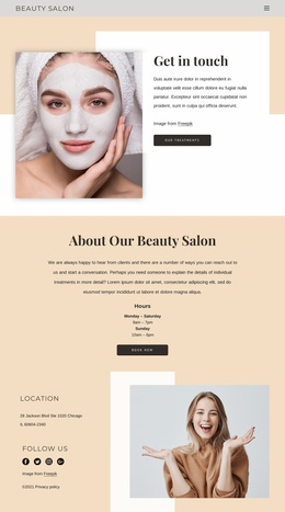 Best Landing Page Design For How To Get Into Aesthetic Treatments