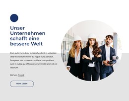 Wir Sind Ein Angesehener Bauunternehmer - Responsive Website