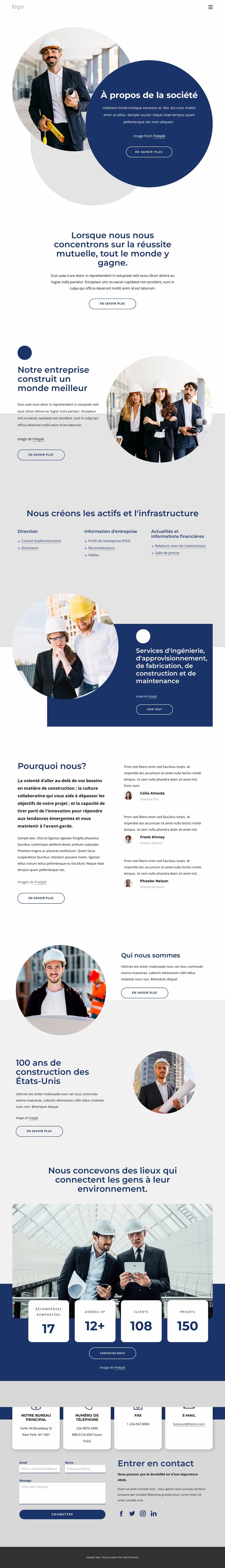 Construire des infrastructures Modèle Joomla