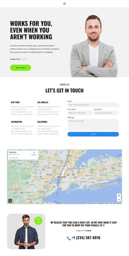 The Right Job For You Free CSS Website Template