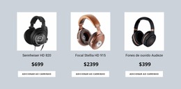 Fones De Ouvido Premium Woocommerce