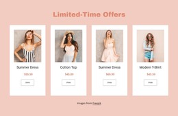 Limited-Time Offers - Site Template