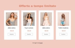 Offerte A Tempo Limitato Tema E-Commerce