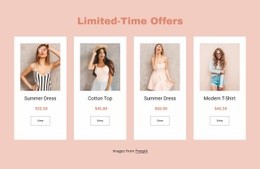 Limited-Time Offers Most Popular