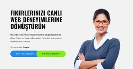 Gelişim Için Fikirler Ücretsiz Şablon