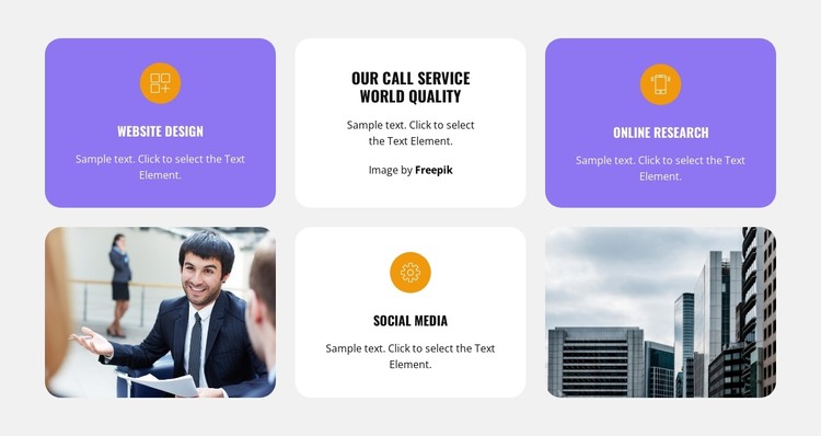 Renting premises for business HTML Template