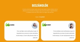 Beszámolók