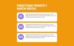 Tre Paragrafi - Modello Di Sito Web Personale