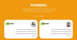 Reviews About Our Specialists - Ready Website Theme