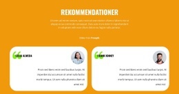 Recensioner Om Våra Specialister - HTML-Webbplatsmall