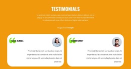 Reviews About Our Specialists - Free Website Template