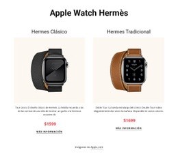 Apple Reloj Hermes Plantillas De Página