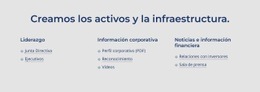 Creamos Los Activos Y La Infraestructura. - Plantillas De Sitios Web