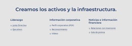 Creamos Los Activos Y La Infraestructura.: Plantilla HTML5 Adaptable