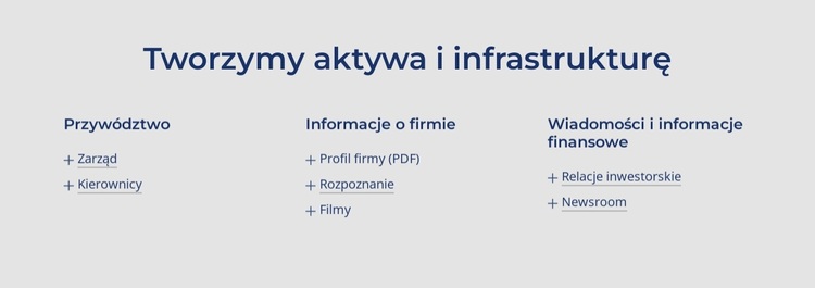 Tworzymy aktywa i infrastrukturę Motyw WordPress