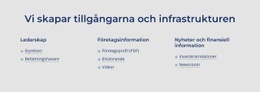 Vi Skapar Tillgångarna Och Infrastrukturen