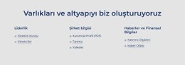 Varlıkları Ve Altyapıyı Biz Oluşturuyoruz