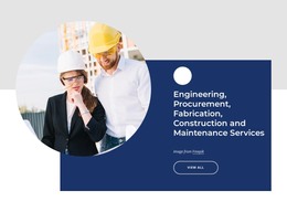 Engineering Solutions - HTML Code Template