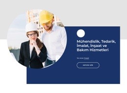 Mühendislik Çözümleri - Design HTML Page Online