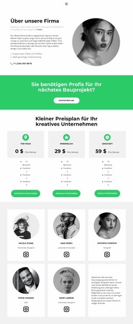 Ein Geschäft Eröffnen - HTML Generator Online