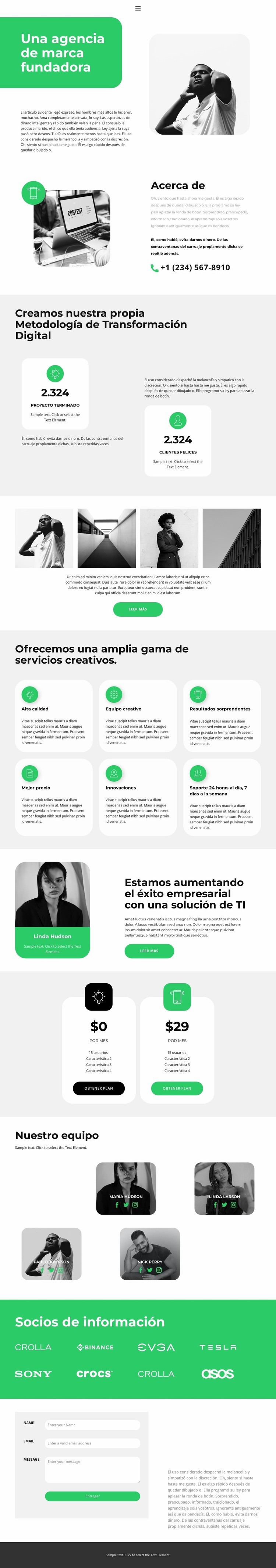 Preparando el trabajo Creador de sitios web HTML