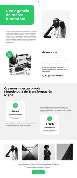 Preparando El Trabajo - Plantilla De Diseño De Sitio Web