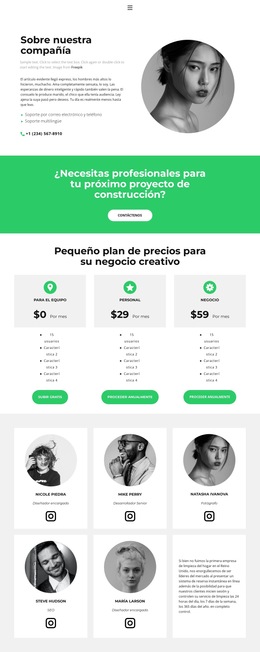 Iniciar Un Negocio - Plantilla De Página Web