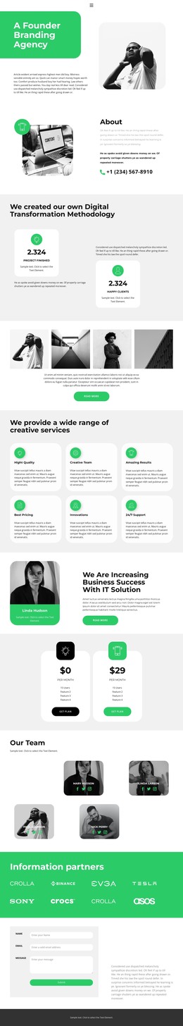 Course fee - HTML Template by Nicepage