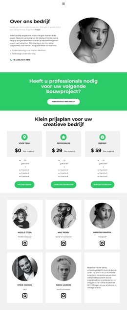 Een Bedrijf Beginnen - Website-Ontwerp