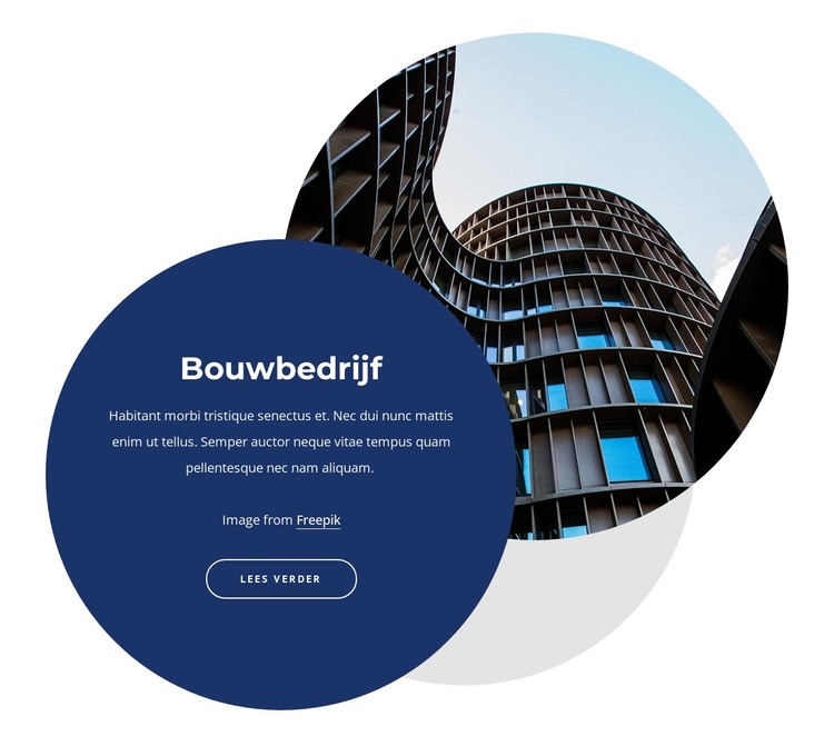 We bouwen voort op ons solide duurzaamheidsfundament HTML-sjabloon