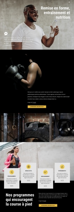 Kickboxing Et Crossfit - Meilleur Créateur De Sites Web